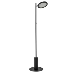Zwarte LED vloerlamp 3-standen dimbaar>Straluma Discount