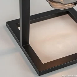 Zwarte tafellamp frame excl. lichtbron></noscript>Straluma Discount